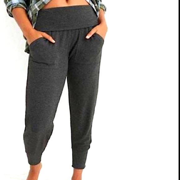 aerie Pants - AERIE OFFLINE REAL SOFT FOLDOVER JOGGER